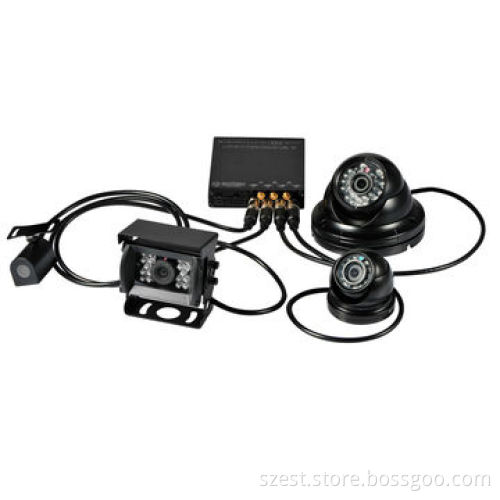 4-ch High-definition Mobile DVR with 3G Wi-Fi GPS G-sensor